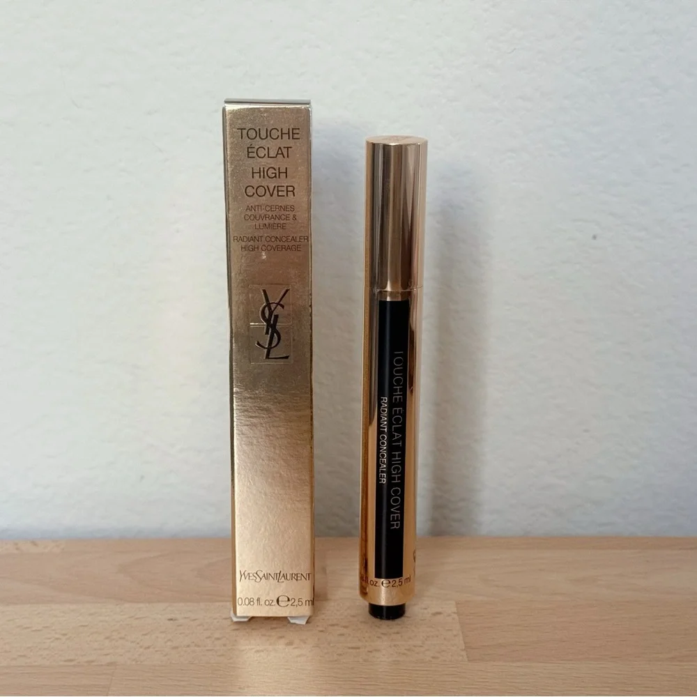 YSL TOUCHE ÉCLAT HIGH COVER RADIANT CONCEALER #3 Almond - Picture 3 of 6